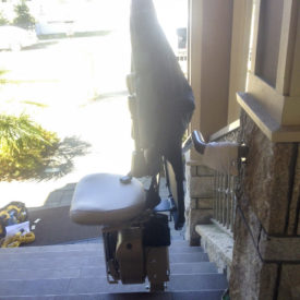 HME | Outdoor Stair Lift Installation