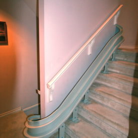 HME | Curved Stair Lift Installation