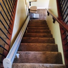 Straight Stairlift Installation